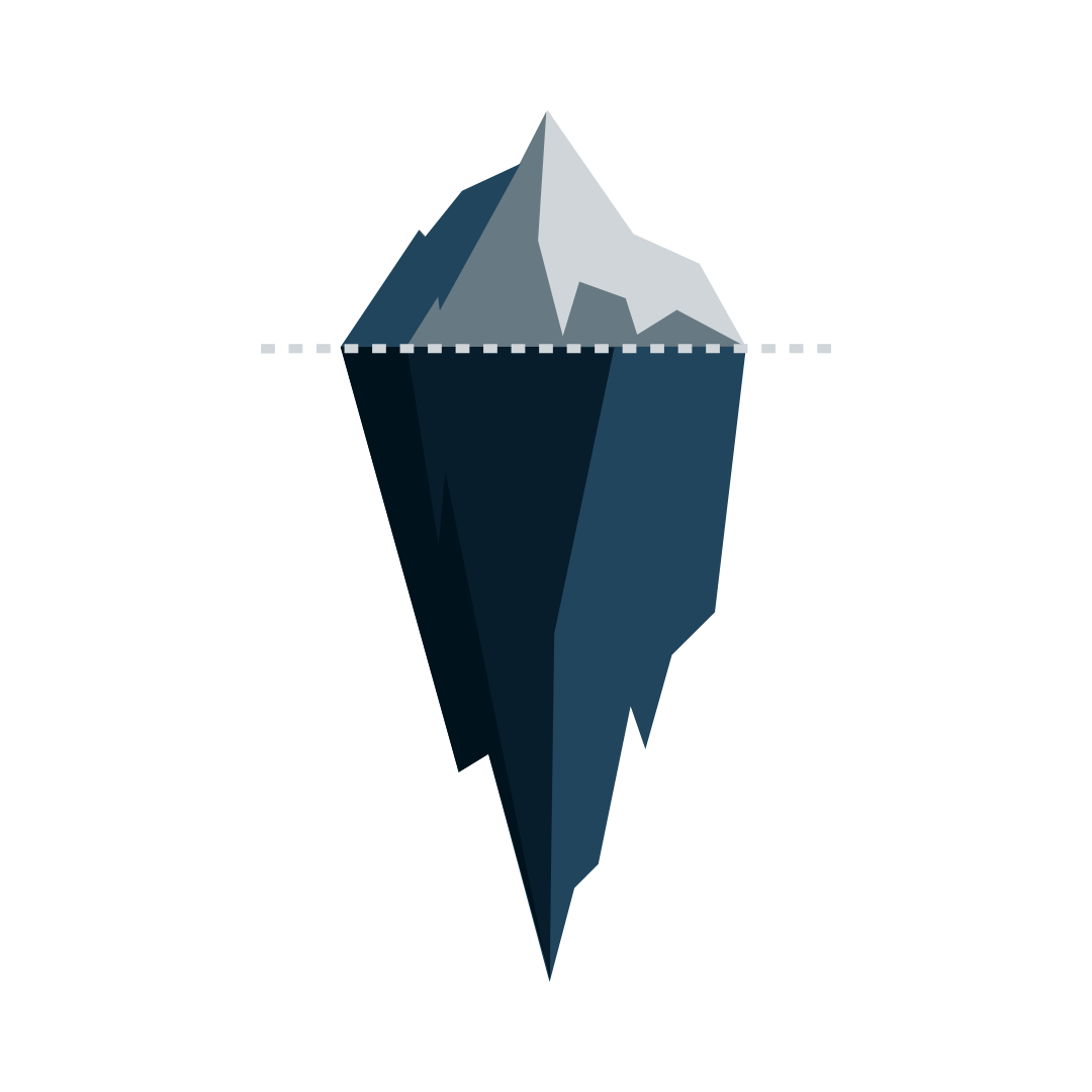 Iceberg illustration